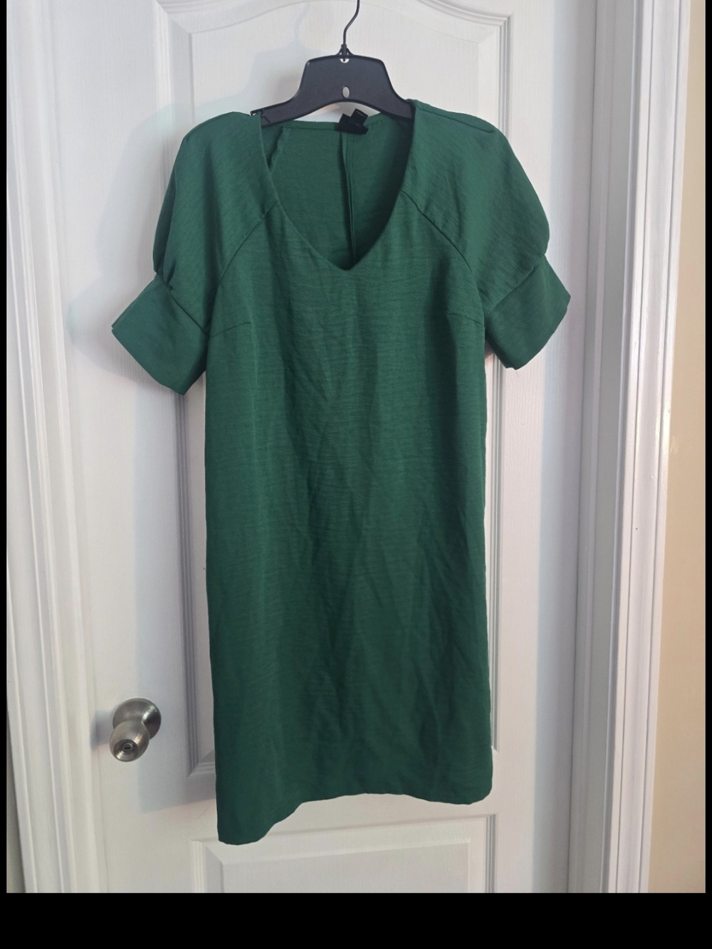 Worthington Emerald Green V-Neck Midi Dress
